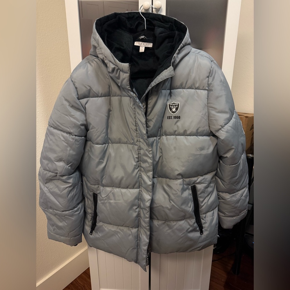 RAIDERS NFL Jacket Faux Fur